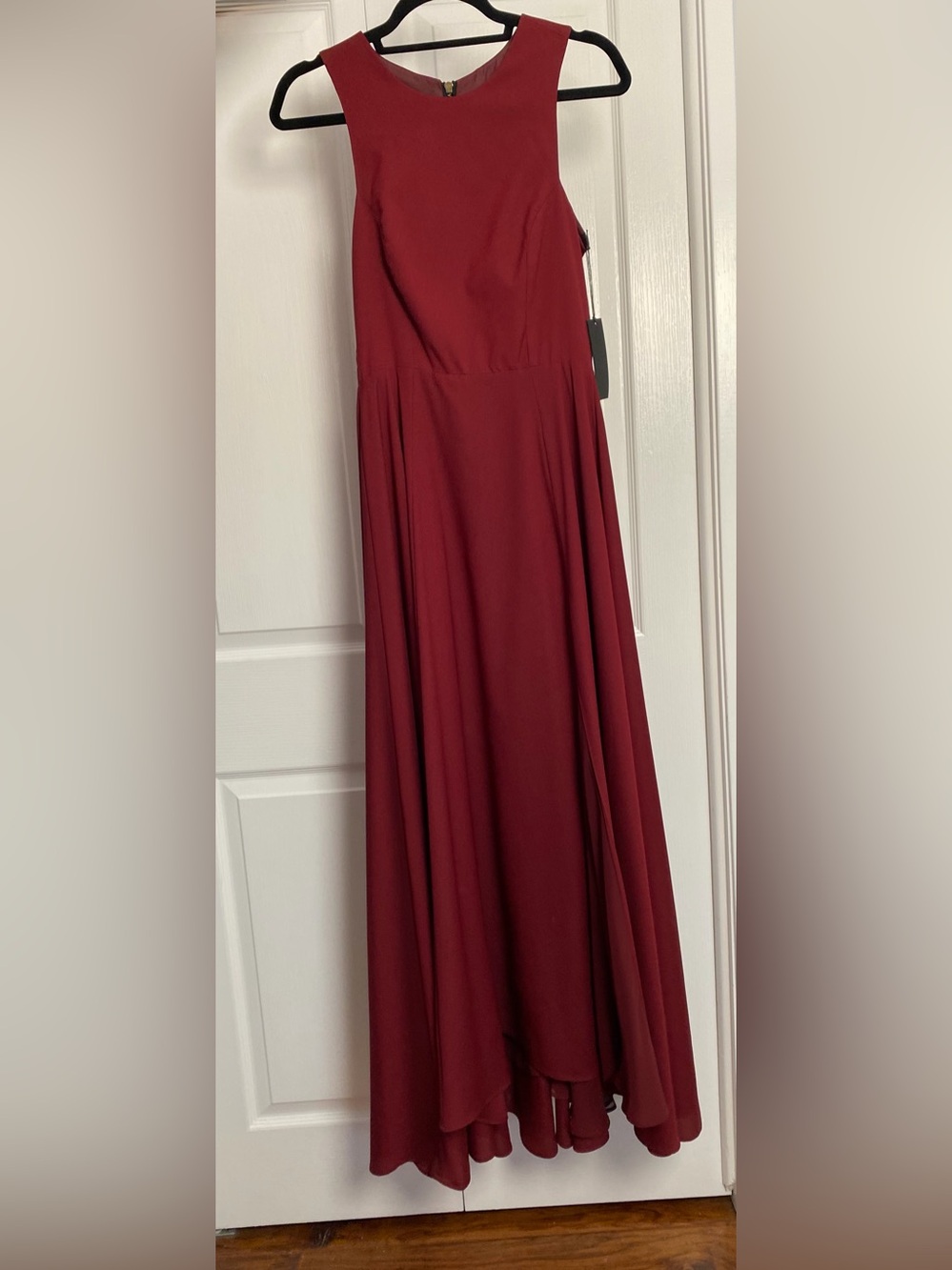 Naven Sleeveless Maxi Skirt in Wine